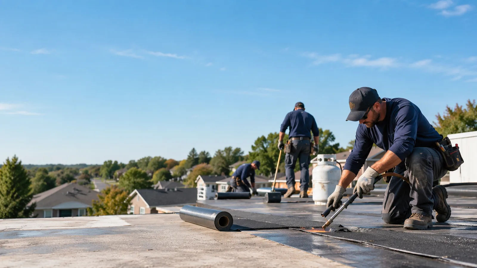 Flat Roof Leak Repair providers in Conklin, MI